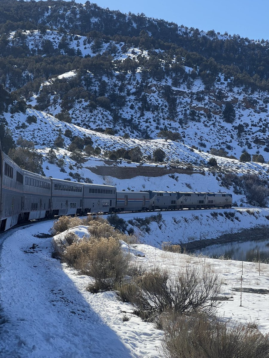 Simply_Railway's tweet photo. This train is just outstanding. I loved every second during my summer trip but this is winter is game changing. Alaska Railroad you are beatenβ¦ π₯°
#favtrip #CaliforniaZephyr
@Amtrak https://t.co/RXfTyGUTwG