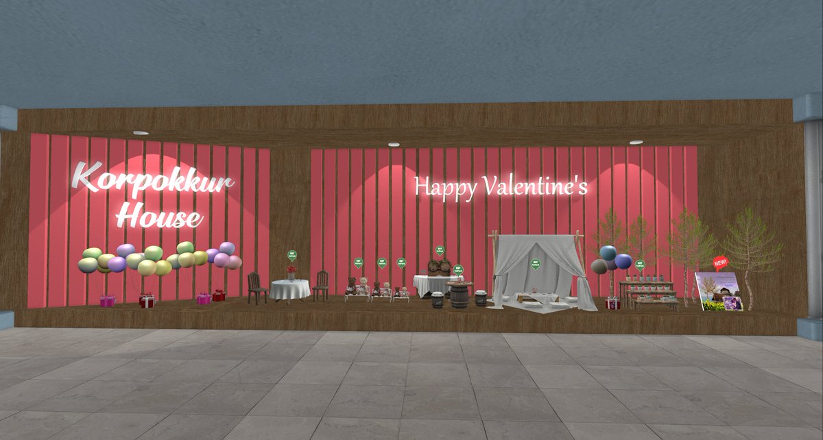 We are participating in the Valentine's Day Shop &amp; Hoppo.
We look forward to seeing you all there.
#SecondLife