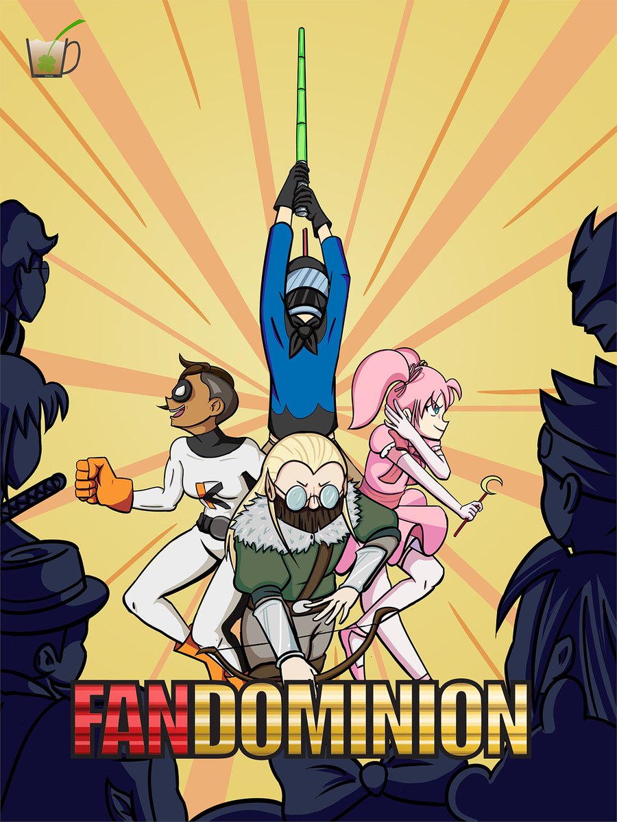 StudioCloverTea's tweet photo. Welcome to the official Clovertea Games Twitter!

We're currently working on the platform-fighter party game #Fandominion! Fight it out to become the ultimate champion of your fandom and prove it's the best one!

#gamedevelopment #gamedev #indiegame https://t.co/RSqeuqJzA6