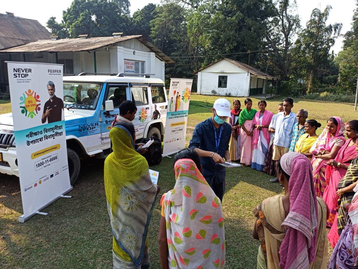 PathfinderInt's tweet photo. We’ve completed the first quarter of implementation of our #tuberculosis mobile screening initiative in India!

With mobile vans and portable speakers, we have already reached 23,077 individuals with vulnerability mapping and X-Rays with hand-held devices. https://t.co/lUT1tj49n0