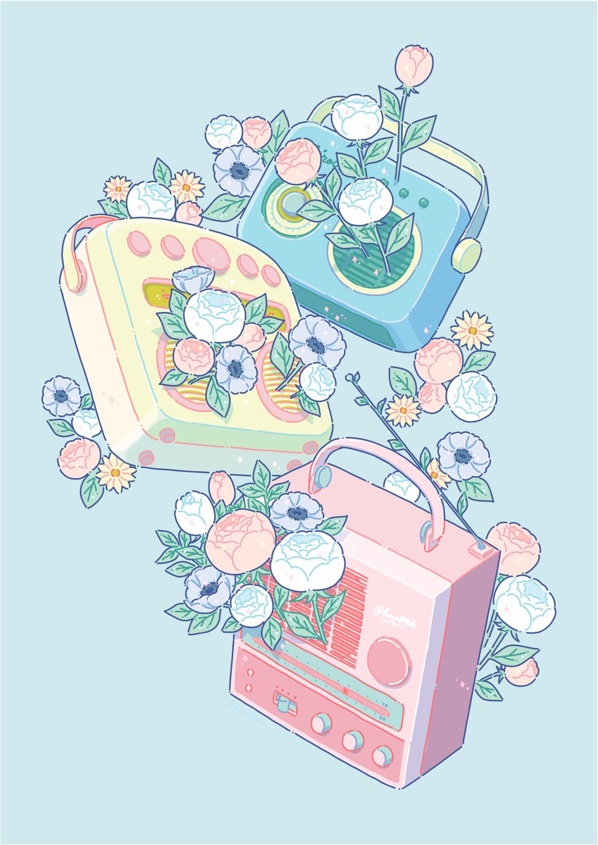 「ListしましたCheck out this collection on Ope」|ヒロコのイラスト