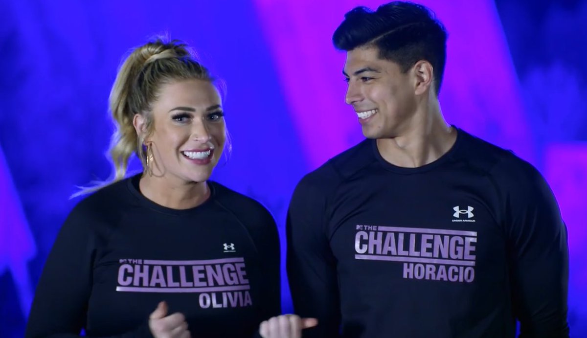 TooChallenge's tweet photo. After the amazing season Olivia &amp; Horacio had, Would you consider them some of the best rookies the challenge has ever casted of all time? 🤔 #TheChallenge #TheChallenge38 #TheChallengeRideorDies https://t.co/yxzDsmqnM4