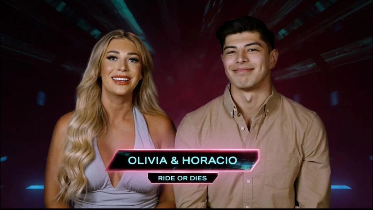 TooChallenge's tweet photo. After the amazing season Olivia &amp; Horacio had, Would you consider them some of the best rookies the challenge has ever casted of all time? 🤔 #TheChallenge #TheChallenge38 #TheChallengeRideorDies https://t.co/yxzDsmqnM4