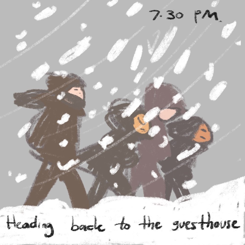 #HourlyComicDay2023 part 3. I'm definitely hooked on icelandic thermal baths! 