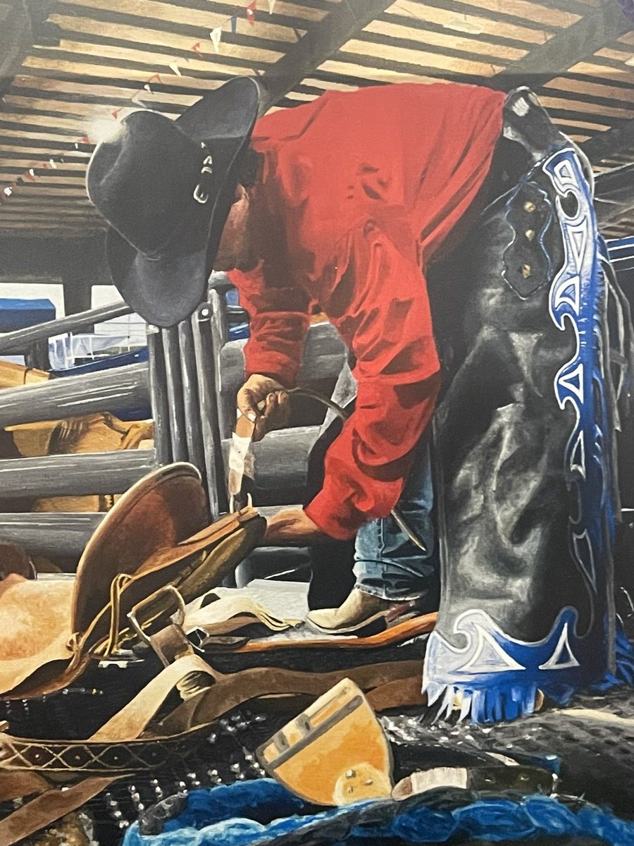 Rodeo art in Pasadena ISD is amazing! #PasadenaISDProud