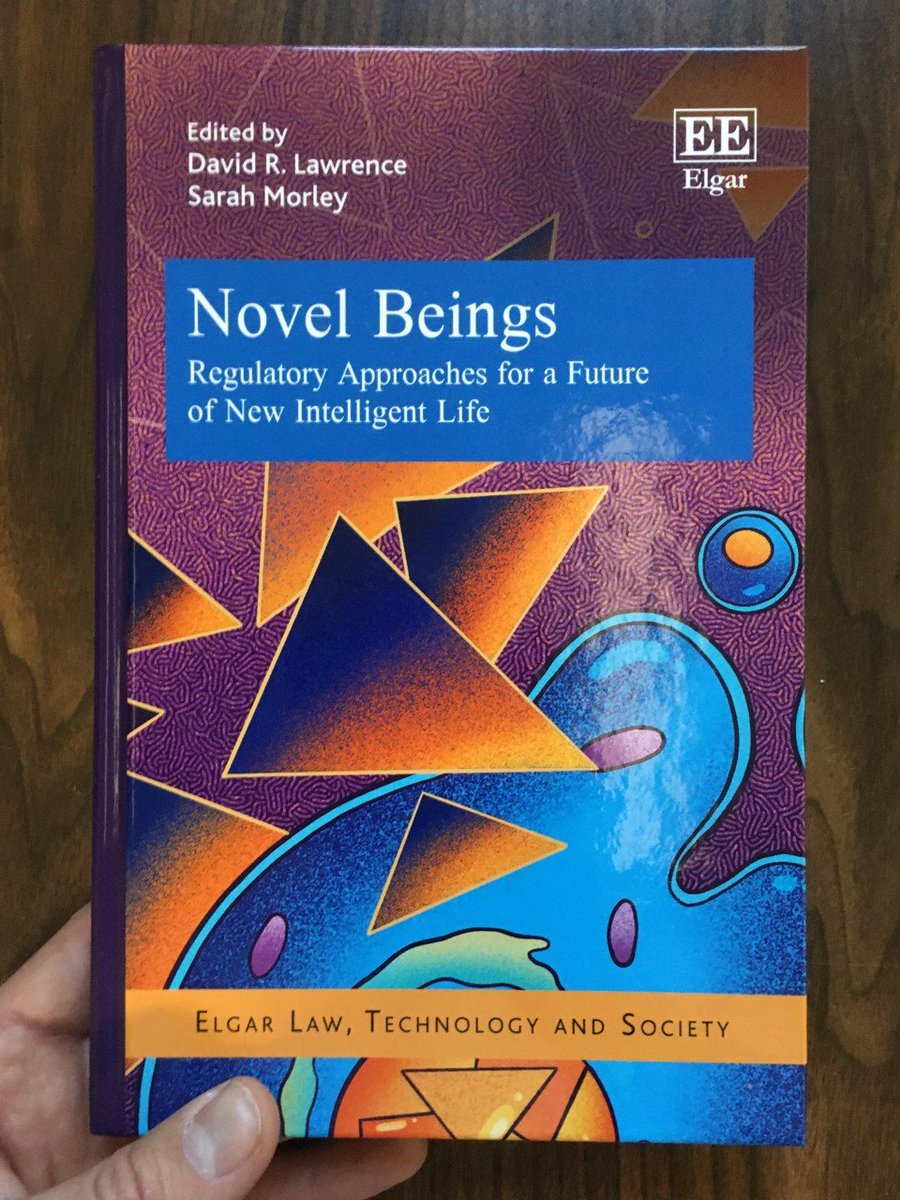 dwtigard's tweet image. I'm excited to hold a real-life copy of the new @novel_beings collection! Superb line-up: @ColinGavaghan @ProfJohn_Harris @AislingMMcMahon @profmq @JTFRoberts @Biojammer & more!
Check out Chp.1 for my piece on #embeddedethics & the #CollingridgeDilemma.👇 e-elgar.com/shop/usd/novel…