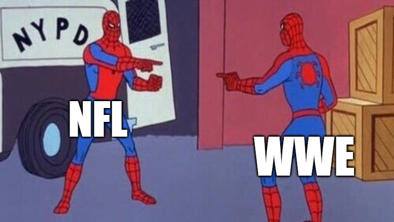 WTFinSoCal's tweet image. #NFLRigged #NFLScripted 😂😂😂😂