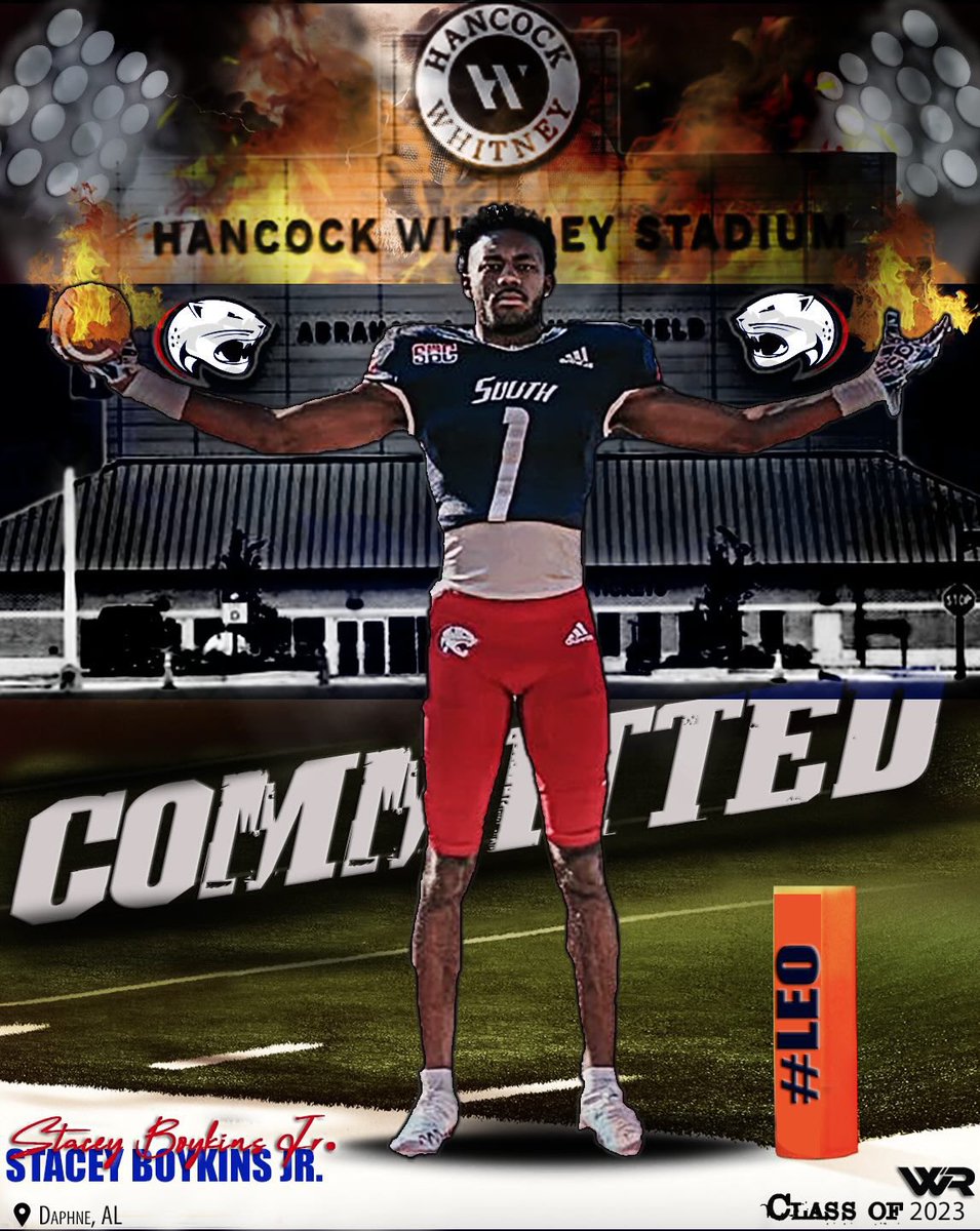 Blessed to say I have committed to The University of South Alabama <a href="/SouthAlabamaFB/">South Alabama Football 🏈</a> <a href="/DaphneFBTrojans/">Daphne Trojans Football</a>