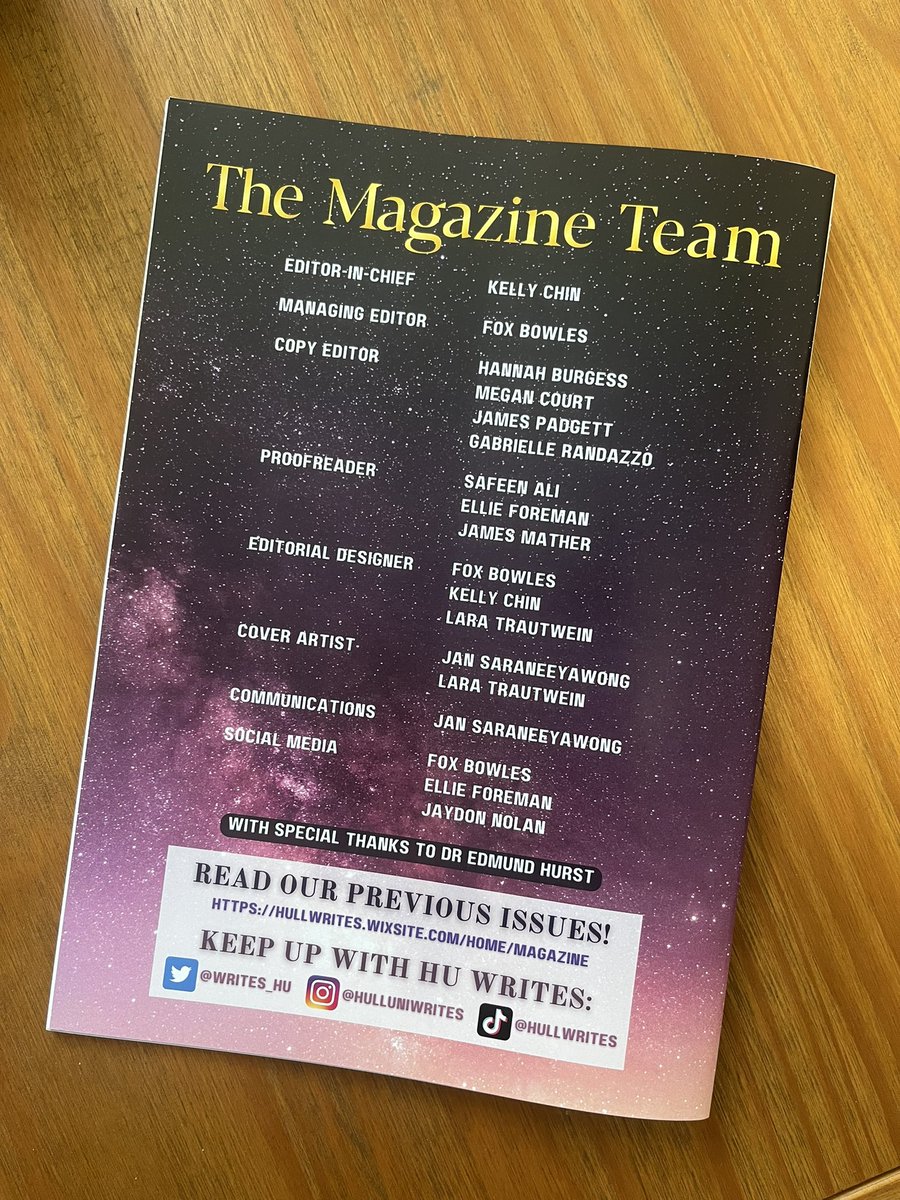 KellyChinKW's tweet image. Document 1’s issue on “Power &amp;amp; Corruption” launched last Friday. Super proud of the team and the final print. Hugeee progress since the first issue. Thanks to everyone involved and the support! 🥳

Digital copies here rebrand.ly/huwritesjan23

#StudentMagazine #CreativeWriting