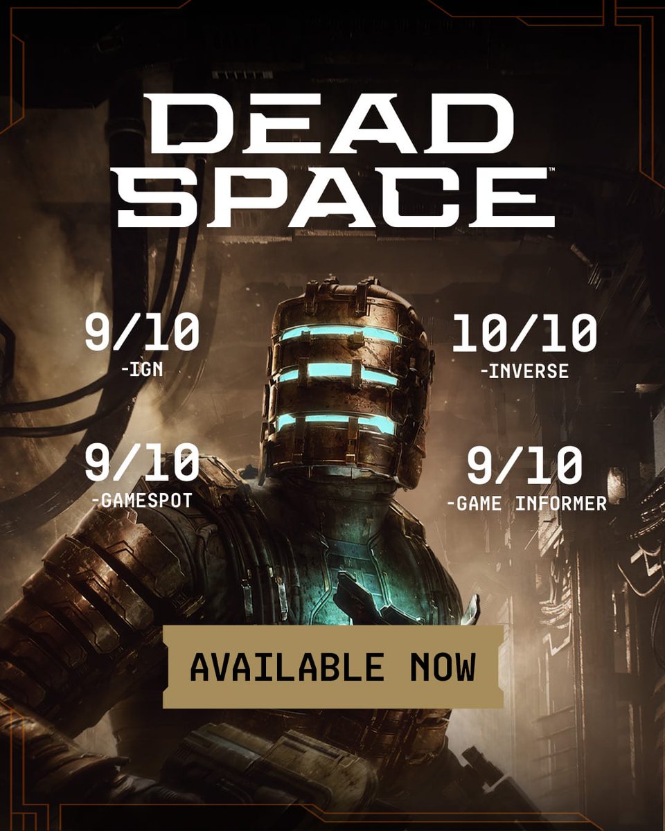 It feels good to be back. Has the Marker influenced you yet? #DeadSpace