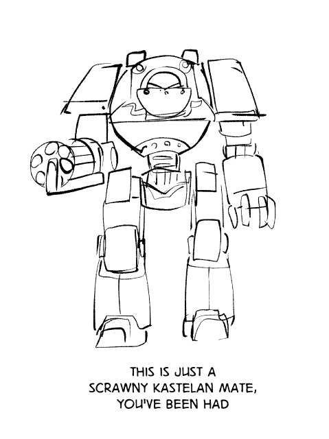 Looking at dreadnoughts for the previous silly pickcher, I was dismayed at the current state of warhammer dreadnoughts and their steady drift away from the purity of the Angry Washing Machine.