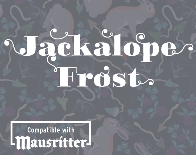 Masters of Evil (@mastersofevilrp) on Twitter photo Finally finished our 2nd entry for <a href="/manarampmatt/">Matthew Morris (ManaDawn Tabletop Games)</a>'s game Jam for #Mausritter
Introducing Jackalope Frost! Explore The Drift, meet a tribe of gullible lemmings, join a knightly order, save the town of Winterby and defeat Jack Frost the Jackalope himself!
mastersofevil.itch.io/jackalope-frost Finally finished our 2nd entry for <a href="/manarampmatt/">Matthew Morris (ManaDawn Tabletop Games)</a>'s game Jam for #Mausritter
Introducing Jackalope Frost! Explore The Drift, meet a tribe of gullible lemmings, join a knightly order, save the town of Winterby and defeat Jack Frost the Jackalope himself!
mastersofevil.itch.io/jackalope-frost