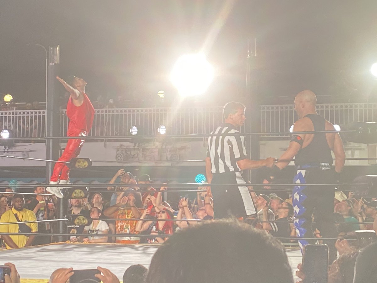 Sammy Guevara vs Christopher Daniels #JerichoCruise #jerichoappreciationsociety #aew