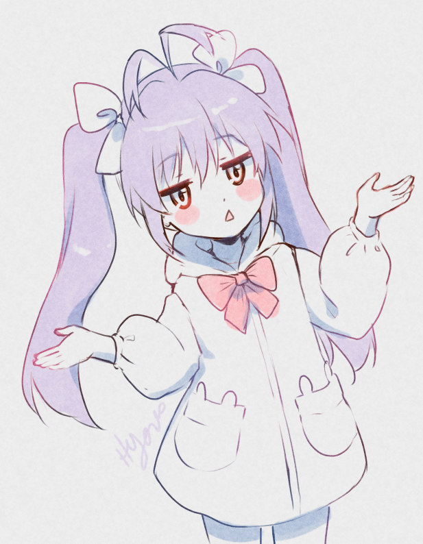 「Happy #TwinTailsDay! Renge (Non Non Biyo」|Hyanのイラスト