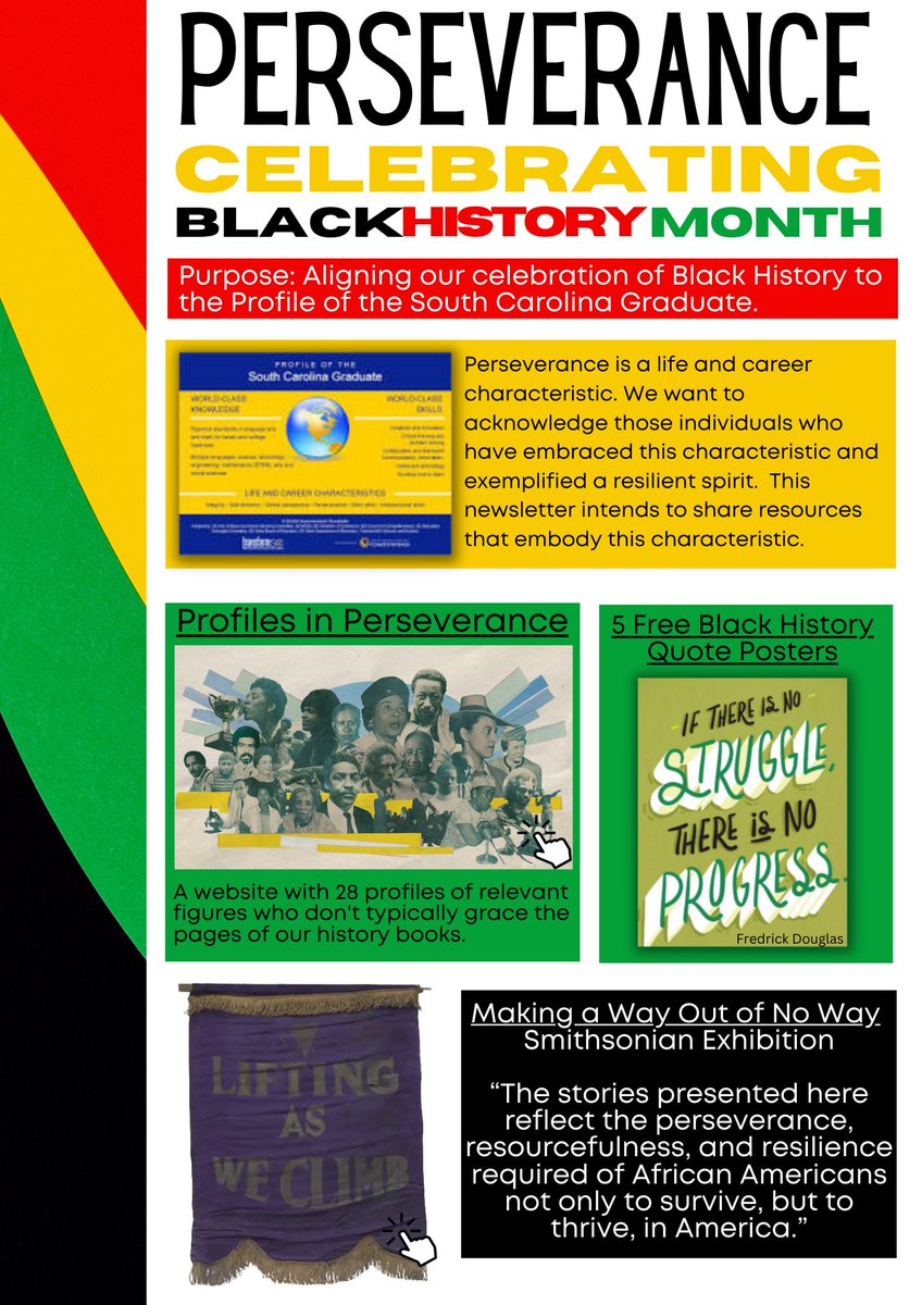 Celebrating Black History Month through stories of PERSEVERANCE. drive.google.com/file/d/1iXTF9t… <a href="/FortMillSD/">Fort Mill School District</a> <a href="/RecruitRetainFM/">Rinice Sauls</a>
