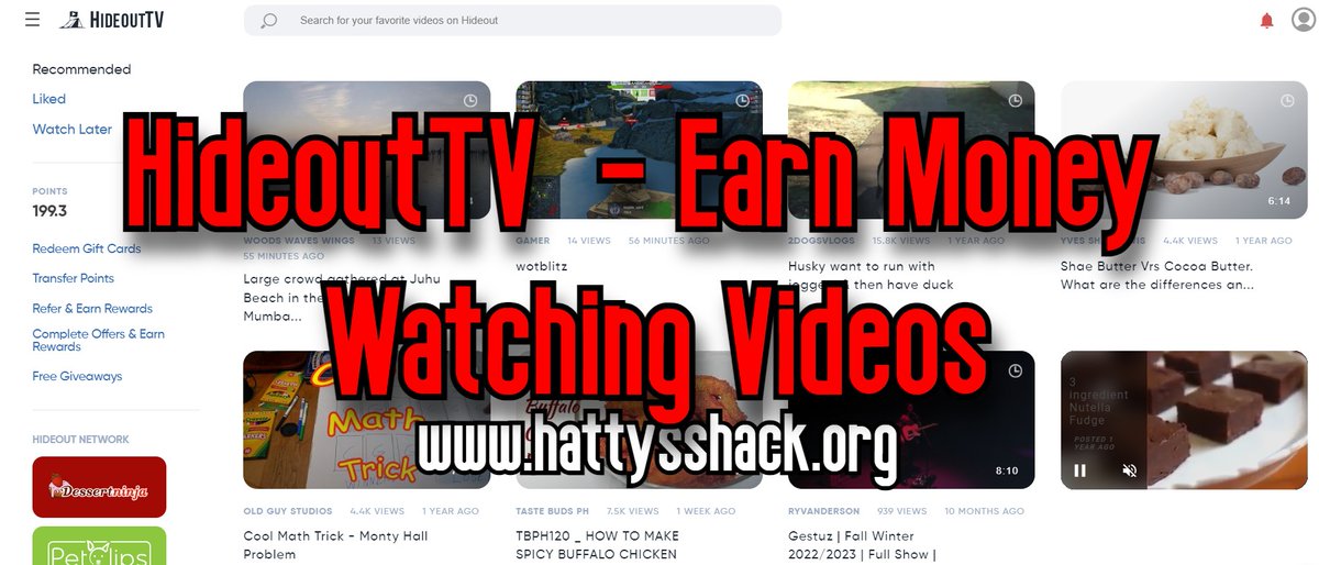 Hello everyone! Check out my latest article and video!
"HideoutTV - Earn Money Watching Videos"
hattyhats.medium.com/hideout-tv-ear…
Click below for the video!
youtu.be/22cTQJbcfVg

#crypto #earnmoney #earnmoneyfromhome #earncrypto #earnmoneywatchingvideos #hideouttv #hideout #earnmoney