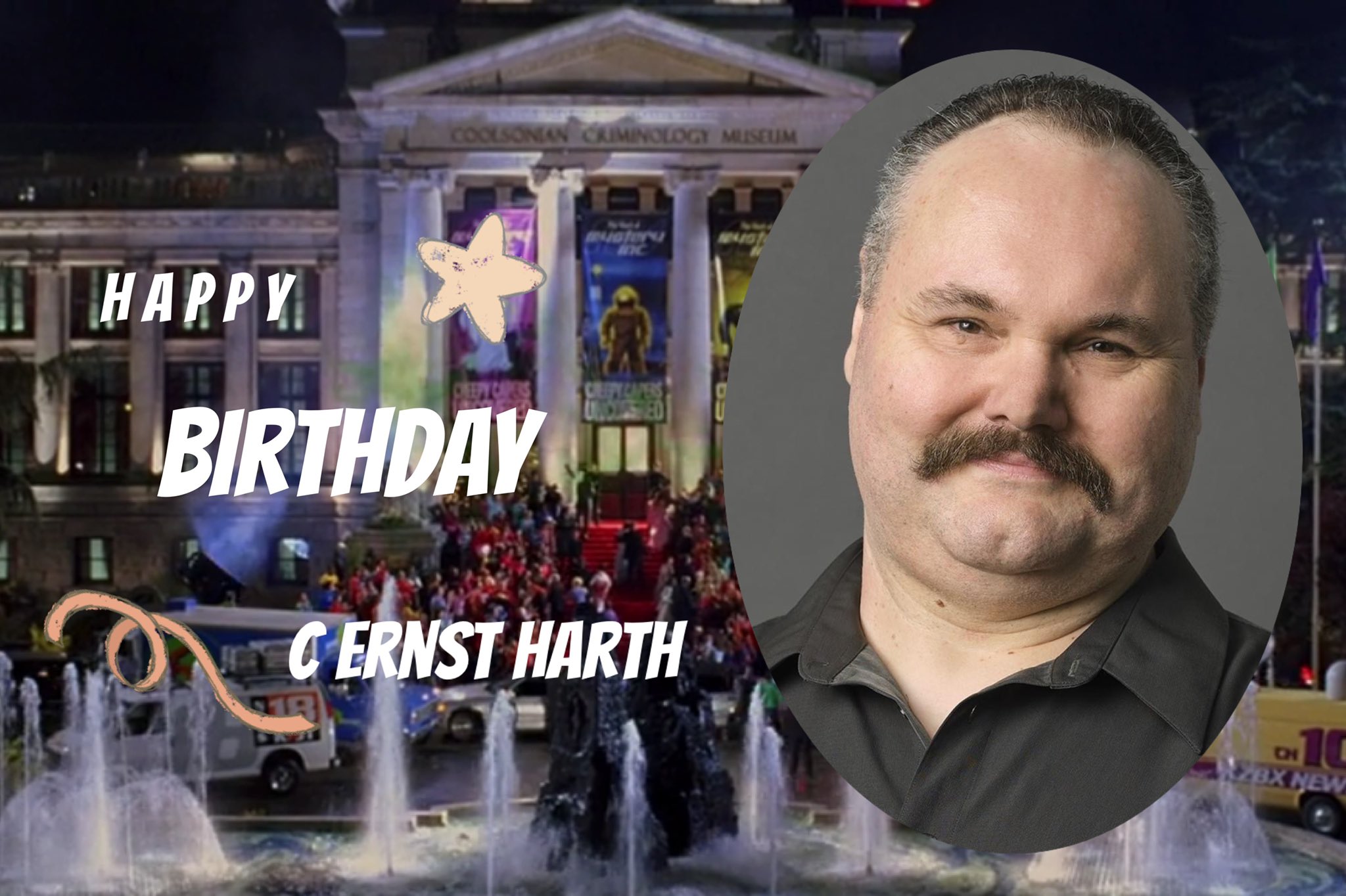 Happy Birthday, Mr C Ernst Harth we hope you have a wonderful day 