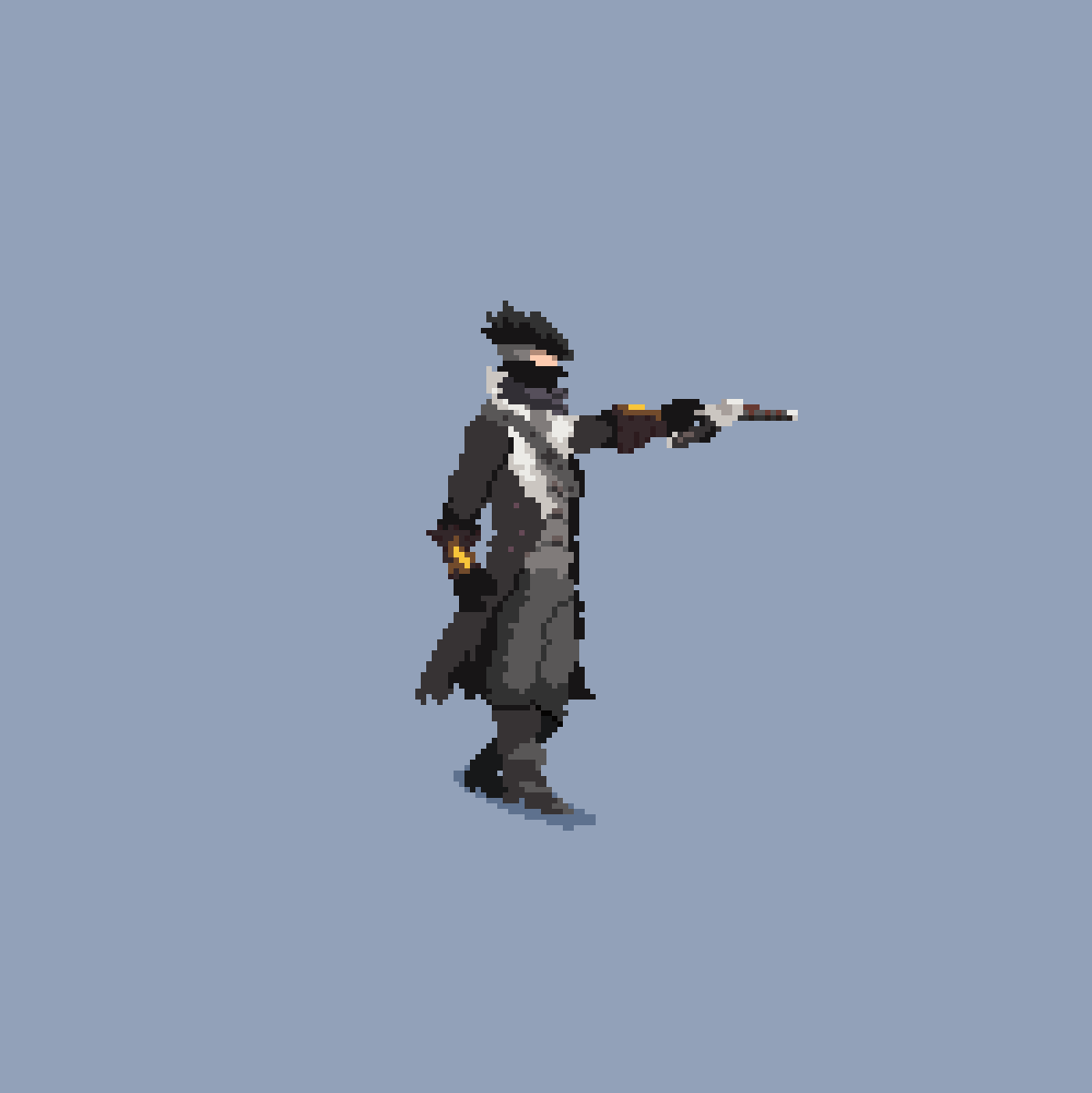 Chlea_wizard's tweet photo. الصياد من bloodborne بنفس ستايل قنجي

#pixelart #pixelartist #Bloodborne https://t.co/xlM3gN5N3a