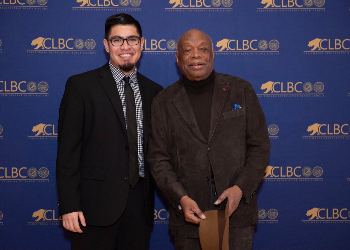 #ThrowbackThursday to when Assembly Fellow Aldo Garcia met Willie Brown at the CA Legislative Black Caucus MLK Breakfast! Interested in becoming an Assembly Fellow and expanding your professional network? Apply now! Apps due 1/6/23 at 5pm PST. ccsapply.smapply.io