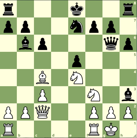 MalaLorne's tweet image. White to play, and win material!
Can you solve it?
Follow, like and/or share the page for a challenge daily 🙂
#chess
#chessinstruction
#chesspuzzle
#chesstactics
#chesstraining
#chesslearning
#ajedrez
#xadrez