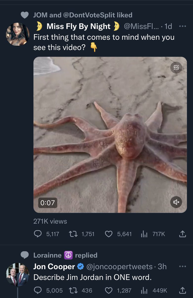 The algorithm is on point today🤣