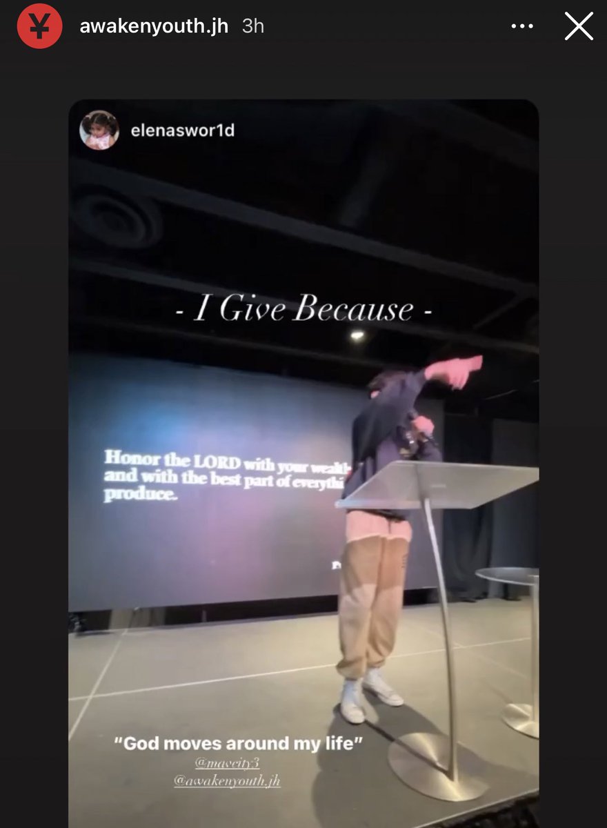 AwakenExposed's tweet image. Awaken youth junior high, giving a tithing message. What in the actual hell? #AwakenChurchSD #tithe