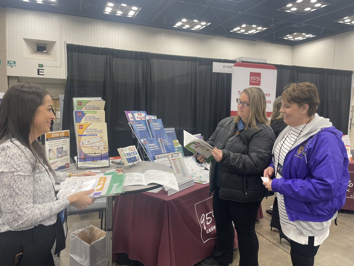Have you seen the whole phonics ecosystem by 95% Group? You can check out tier 1-tier 3 at booth 811! #ESEAConference #ESEA2023