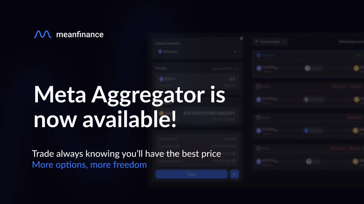 balmy_xyz's tweet photo. Well fam, we are very proud to announce something we've been working on for quite some time

Introducing our new Meta Aggregator! 🔥

- 22 chains
- 9 different sources
- Transaction simulation
- Buy orders
- Swap &amp; transfer
- No extra fees

Just jump to https://t.co/Kx8EcscGKB 🚀 https://t.co/VKPBPOATas
