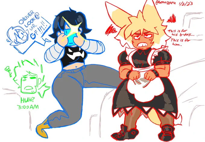 I think this is why sometimes I'm like "oh God did I make Demi too short, will there be weirdos that attack me for making her short".But then I realize no, I should stand my ground and remain firm. SHE'S A SHORT WOMAN!  