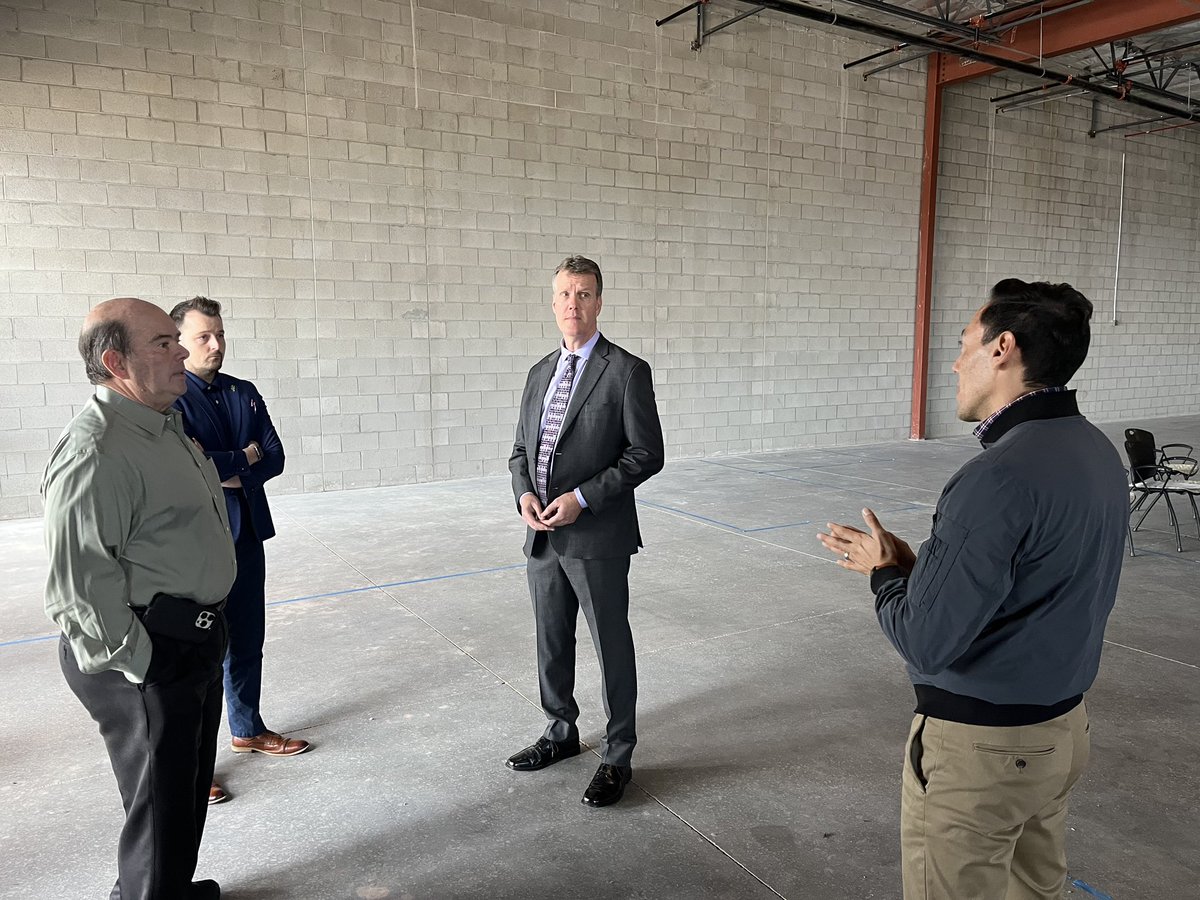 hvchiordi's tweet photo. Had a great time with @PimaRex touring and getting ideas from Sahuarita’s SAMTEC Facility. What an amazing concept that capitalizes on their strengths and facilitates Econ Dev according to their Strategic Plan.
#OnePimaCounty #Sahuarita #SAMTEC #Manufacturing #Innovation https://t.co/kEiFVarBvb