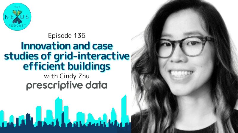 James Dice, Founder of Nexus Labs, and Cindy Zhu, Director of Grid Services at Prescriptive Data, recently joined forces on the Nexus Labs podcast and dove into GEBs.

hubs.la/Q01B5Q9K0

#nexuslabs #gebs #energy #buildings #PropTech
