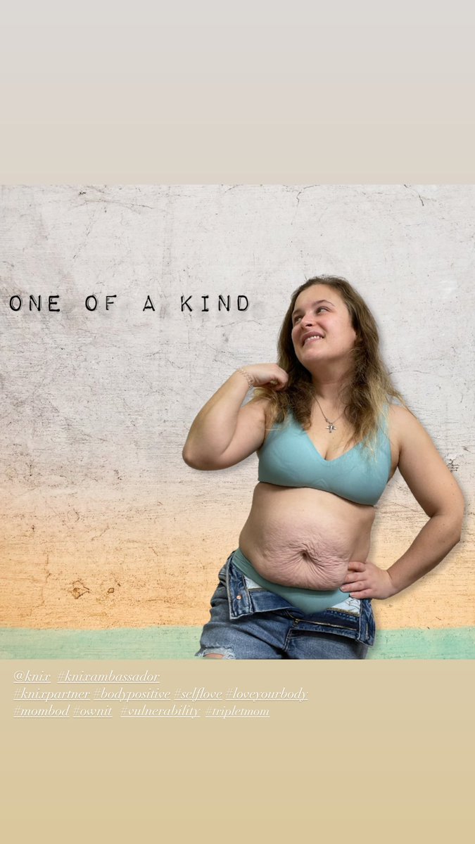 Klynzer's tweet photo. You are one of a kind. Only you can be you. @knixwear #knixambassador #knixpartner #bodypositive #selflove #bekind #loveyourbody #tripletmom #momoffive https://t.co/zCHSS7BFhx