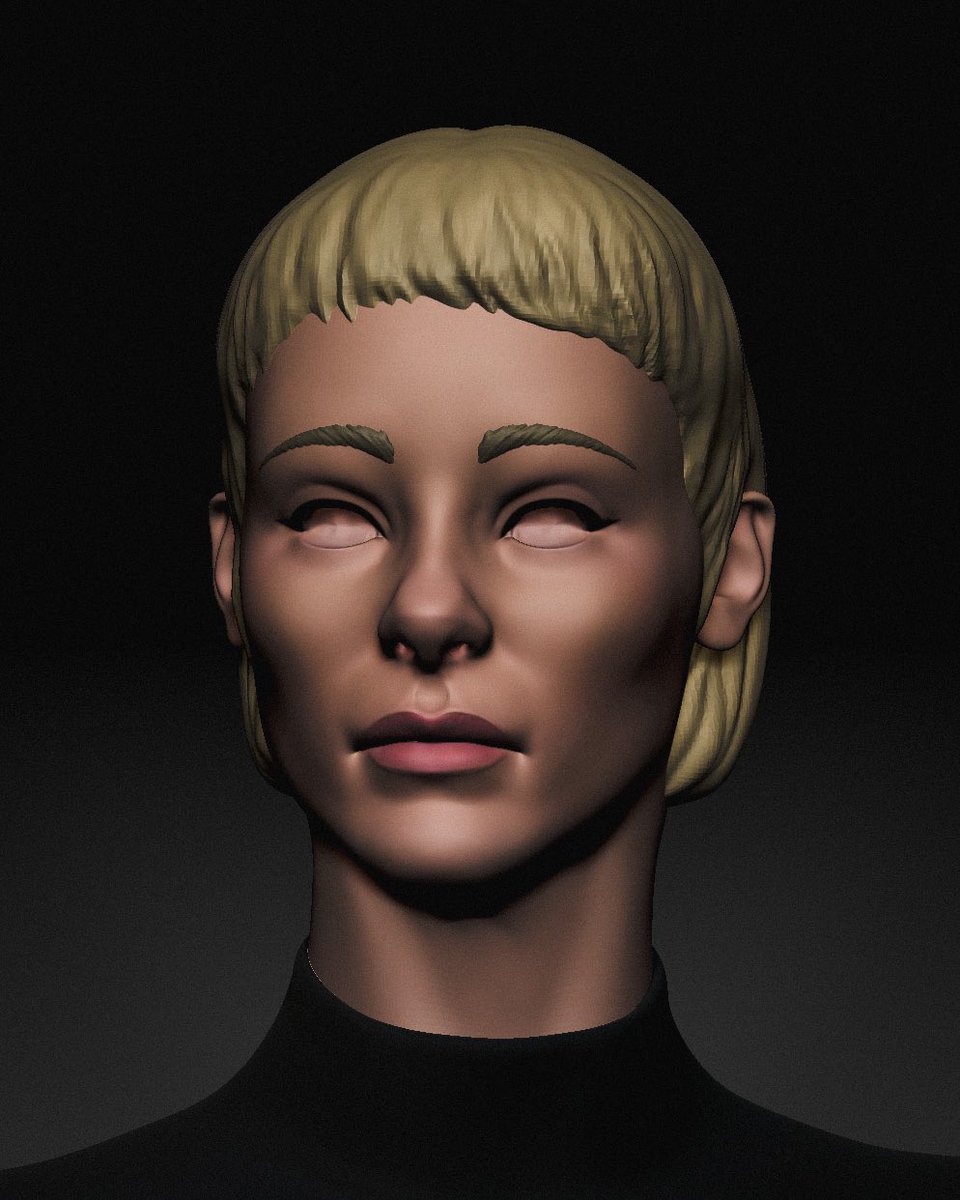 Trying out some polypaint #zbrush #3d