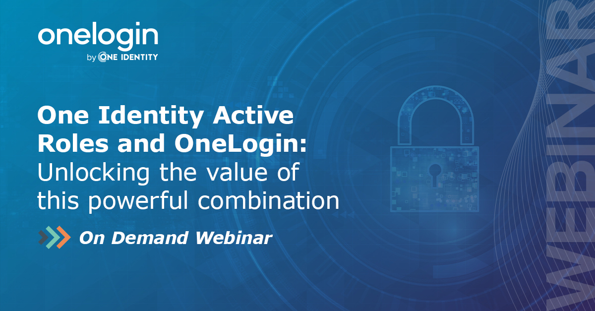 OneLogin by One Identity tweet media