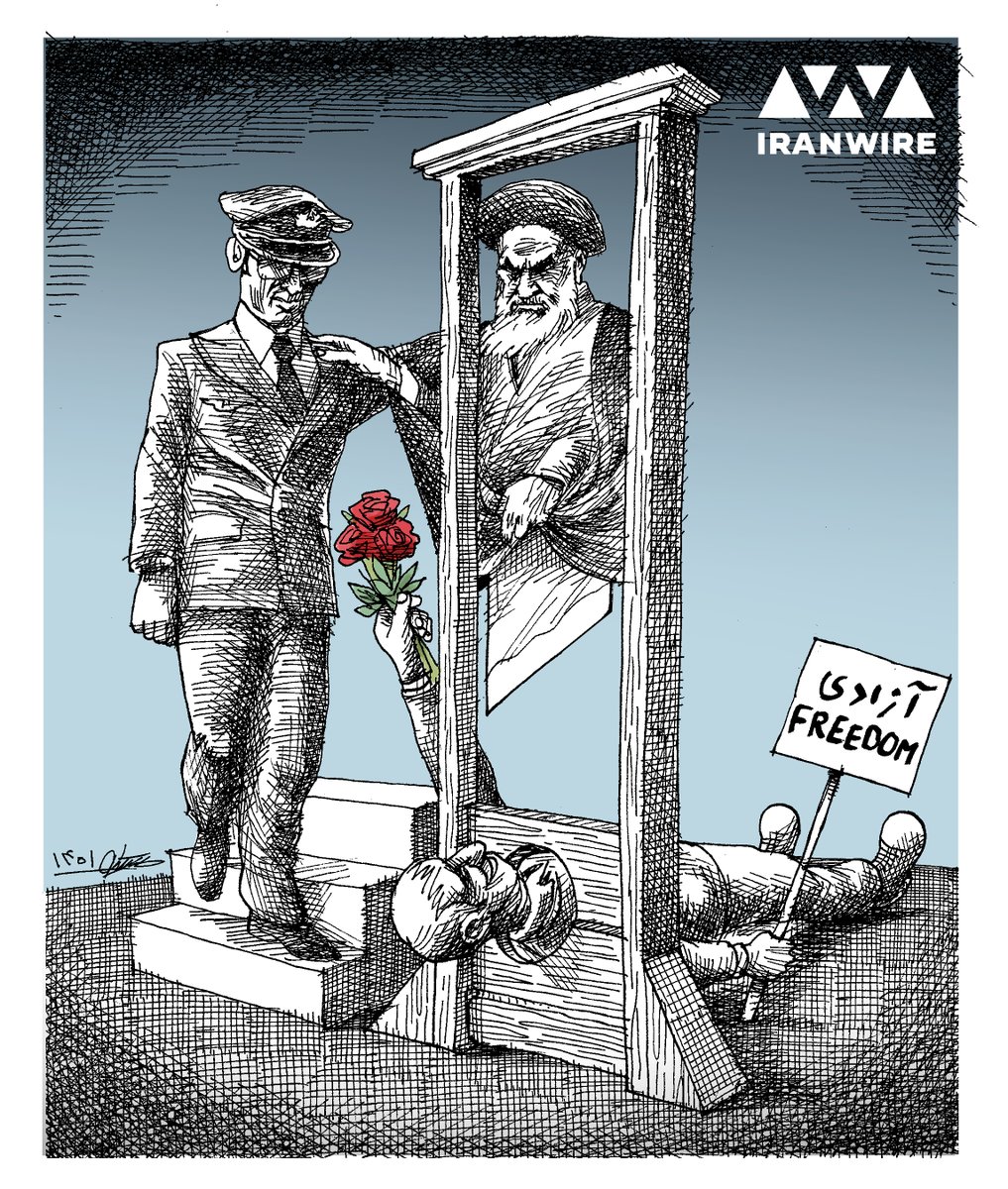 iranwire's tweet photo. 🔹فرود امام ...

✍️کارتونی از #مانا_نیستانی

@ManaNeyestani
#مهسا_امینی #خمینی #آزادی https://t.co/t51r55EE9E