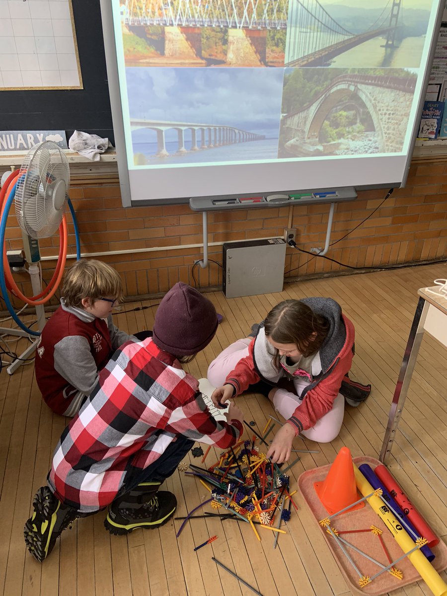 Grade 5’s loving the Bridge Building Challenge from the <a href="/ldnchildmuseum/">London Children's Museum</a> Grateful for this opportunity!