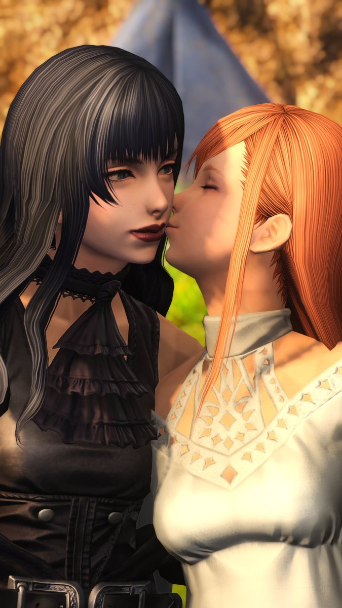 RaylaFFXIV's tweet photo. "I won't give up... not on my future, *our* future!"

I would die for Ryne and Gaia, they deserve happiness forever.

#GPOSERS #GShade #NenekoColorS #ryne #gaia #rynegaia https://t.co/xwlGk0iyno