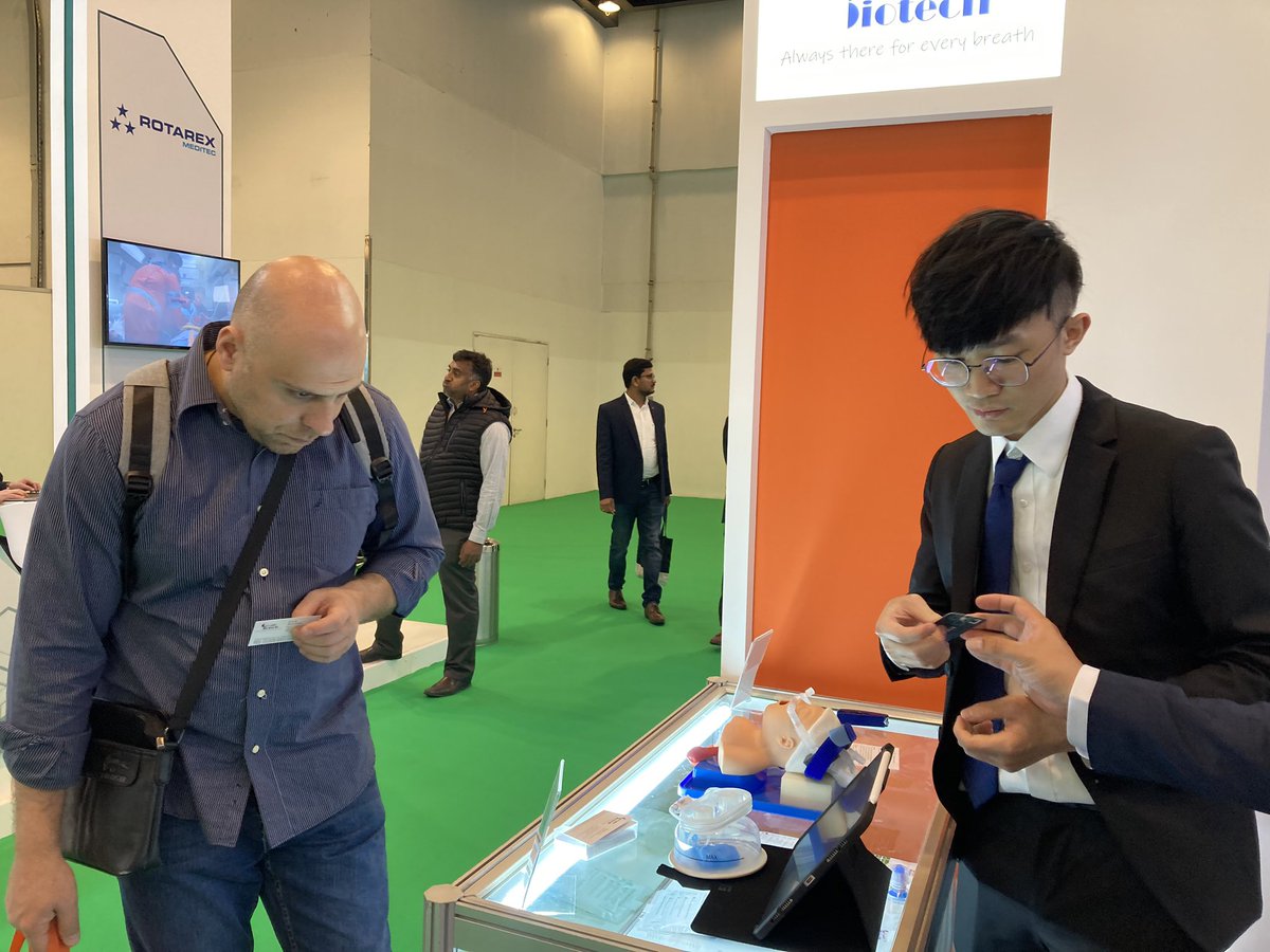TaiwanCreate's tweet photo. -
We met so many customers at Arab Health, and also heard different advice from you. Create Biotech will keep improving ourself, and bring you the best products and services!
#createbiotech #arabhealth #respiratorycare #anesthesiatherapy #nCPAP #bubbleCPAP #flowsensor #nivmask https://t.co/xGzgcKHgNy