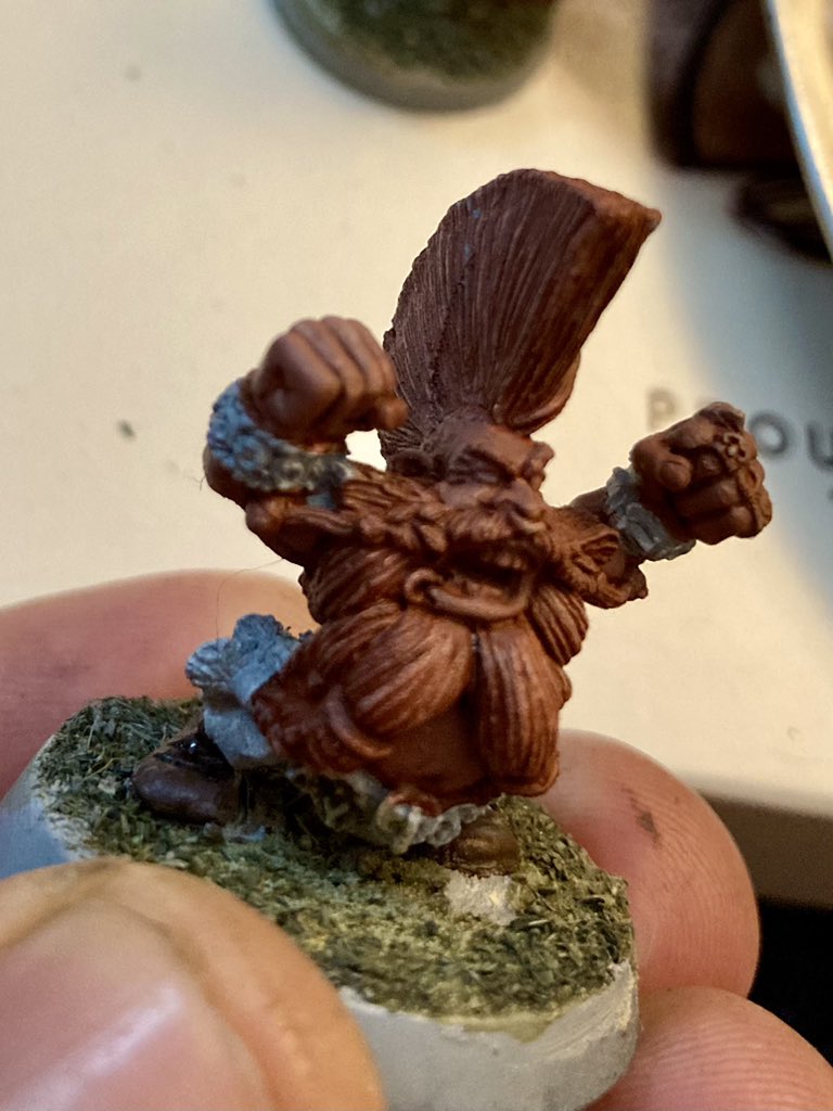 TheGngrNoob's tweet photo. Day Thirty Five
More work on the Dwarfs
Building up those skin tones
#Dwarfs #BloodBowl #Oldhammer #BloodBowlDwarfs #BloodBowlTeams #Slayers #TrollSlayers #GrimIronjaw https://t.co/qDTicxZgUl