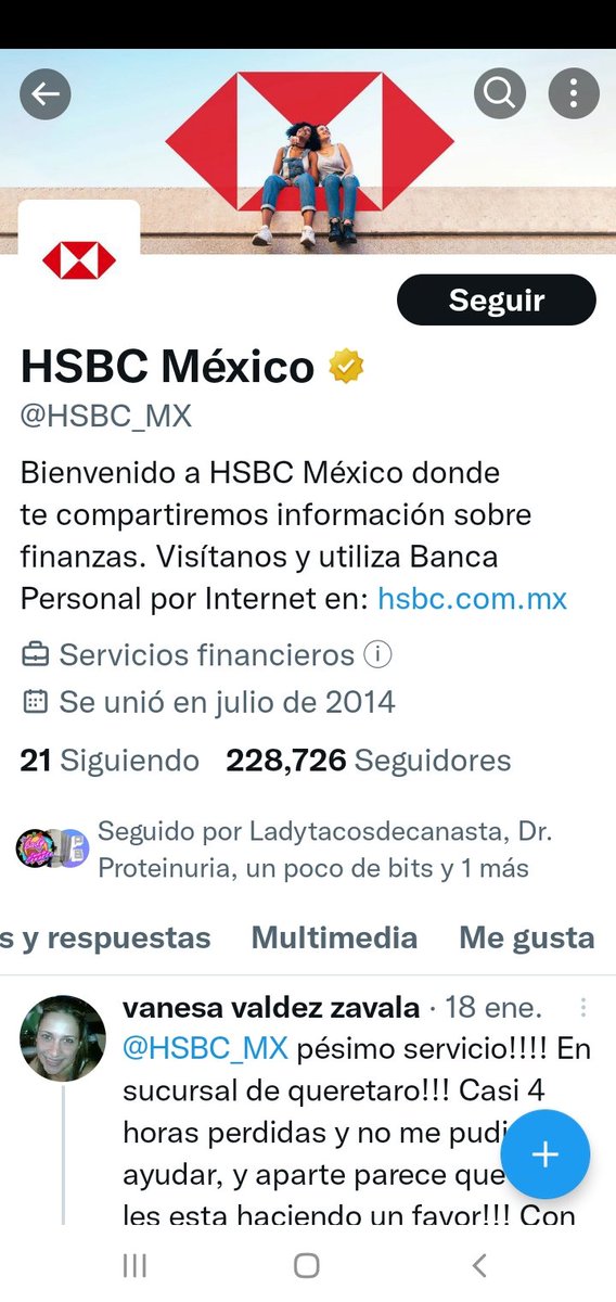 GeorginaPixel's tweet photo. @HSBC_MX Como te envío mensaje? Aparte, ahí dice que sucursal, solo revisa las cámaras https://t.co/KiDQCnG6XR