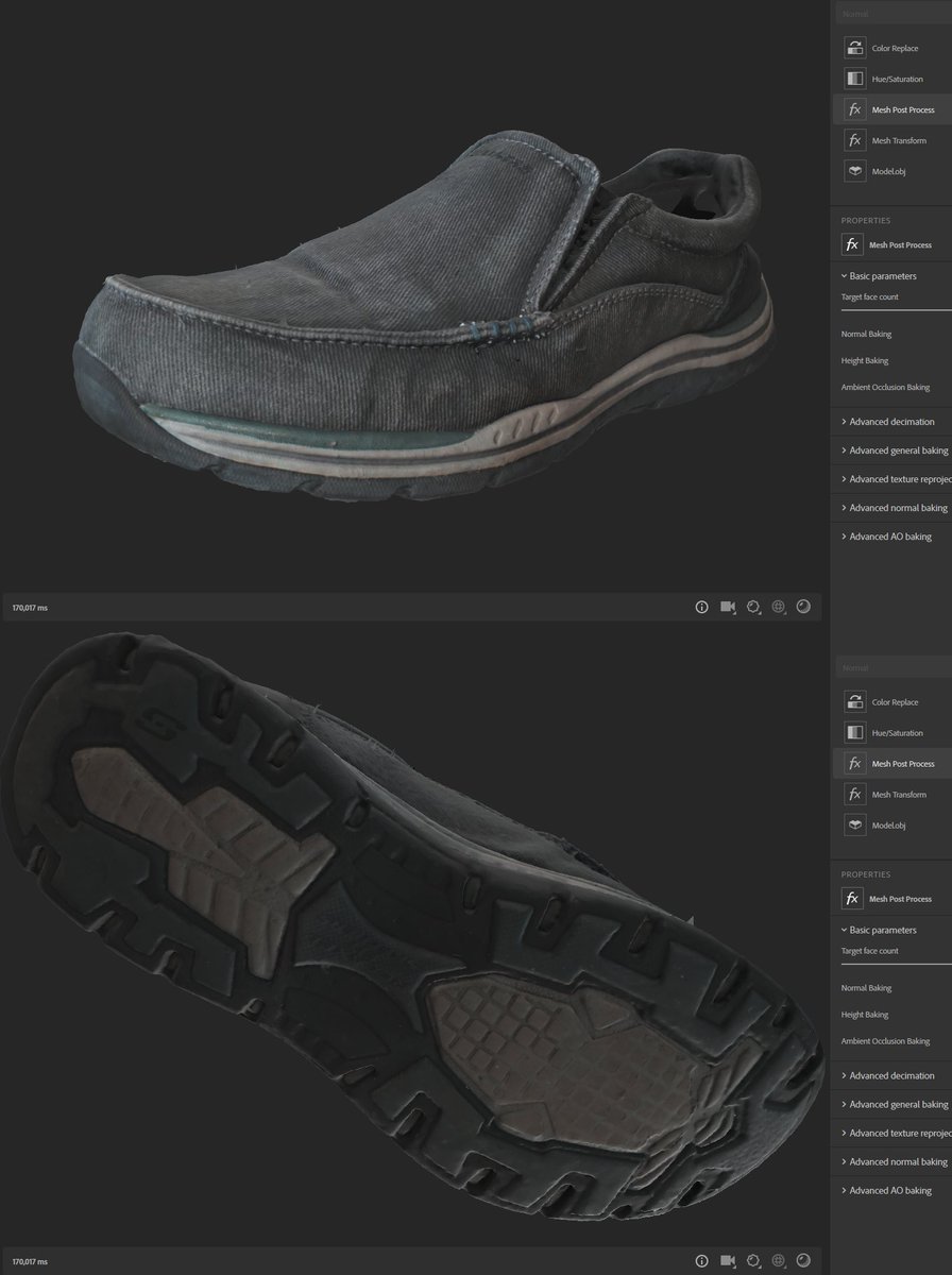 Gave #Substance3DSampler 3D Capture a try on an old pair of shoes. Nice update! 👍