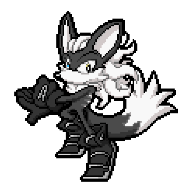 Made an Infinite sprite for Sonic Advance 3 after watching it played recently lol

#SonictheHedgehog #sonicforces #sonicadvance3 #infinitethejackal