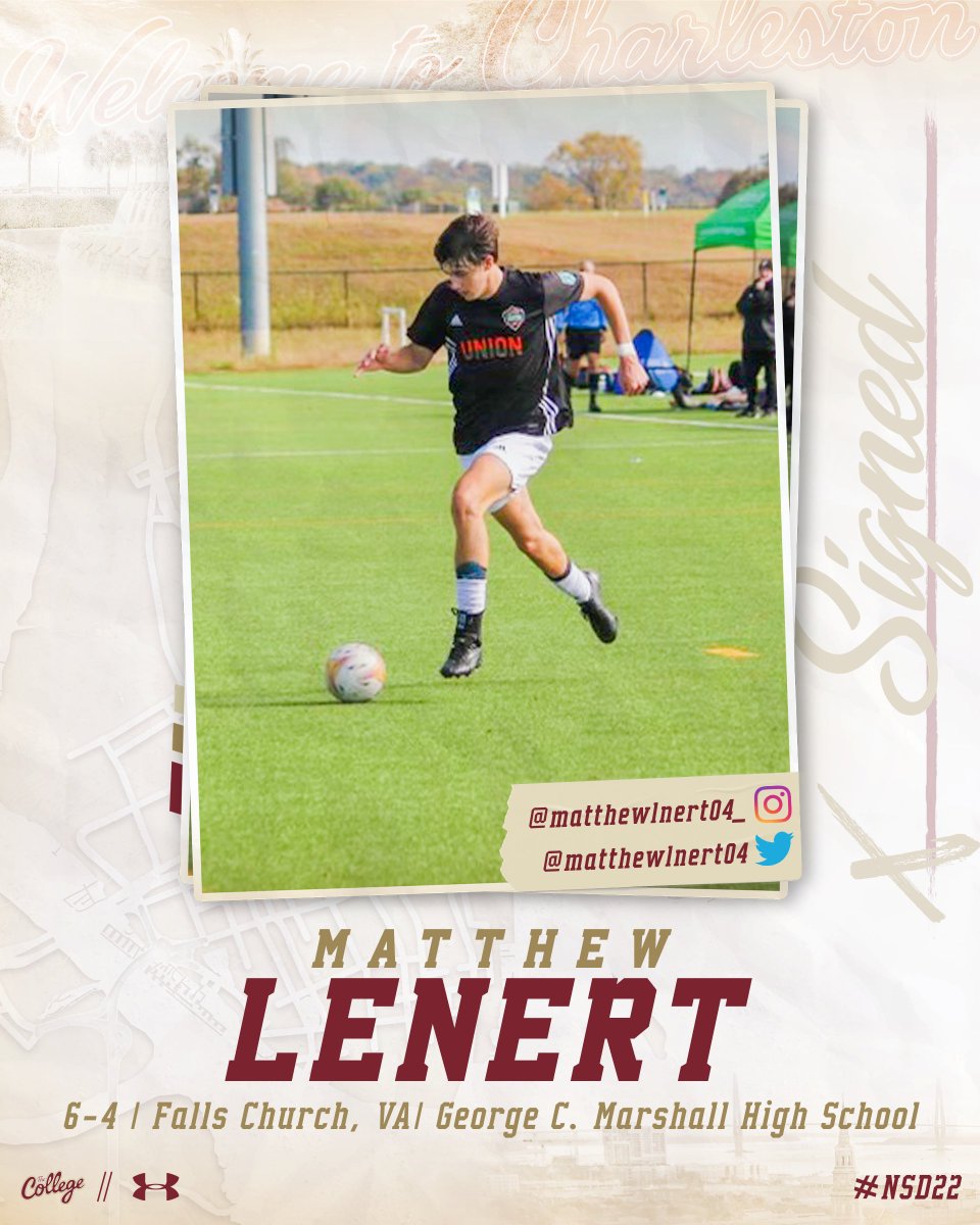 𝙒𝙚𝙡𝙘𝙤𝙢𝙚 𝙩𝙤 #TheCollege 🌴⚽️ 

🖊️ Matthew Lenert - 
<a href="/matthewlnert04/">Matthew Lenert</a>

 📍Falls Church, VA