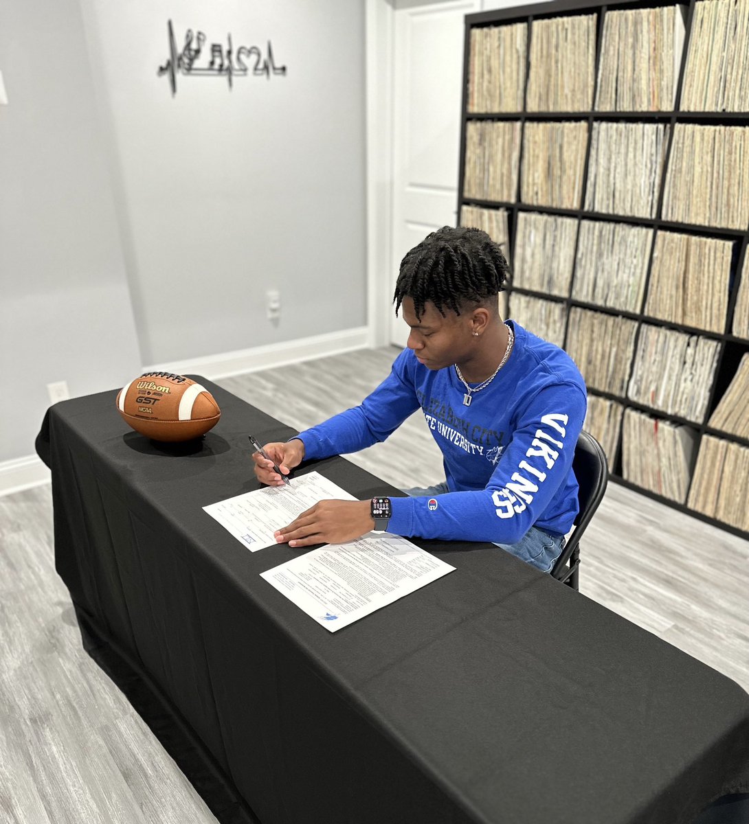 made it official! 🙏🏽💙