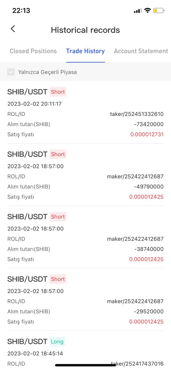 iyikisin's tweet photo. Hello everyone, be careful with margin trading on https://t.co/V8Zg5OICzq. I have opened a short position from 0.000012731 for Shib and they shows my entry price 0.000012542 and I have lost money with this problem. Tech team doesn’t helps about this. #Crypto #Gateio #SHIB https://t.co/fTtstqXA2l