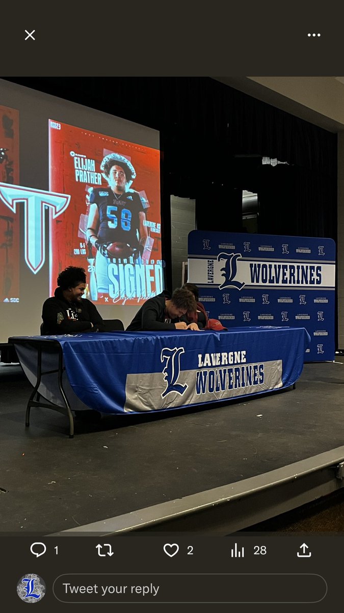 LaVergne Football tweet media