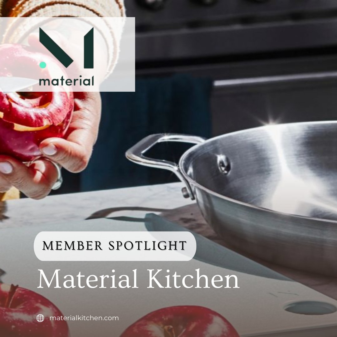Join us in celebrating our member, Material Kitchen today! Material creates culinary goods for the modern home. Read more about this member here: cookwareandbakeware.org/members/materi… #MaterialKitchen #CBA #membership