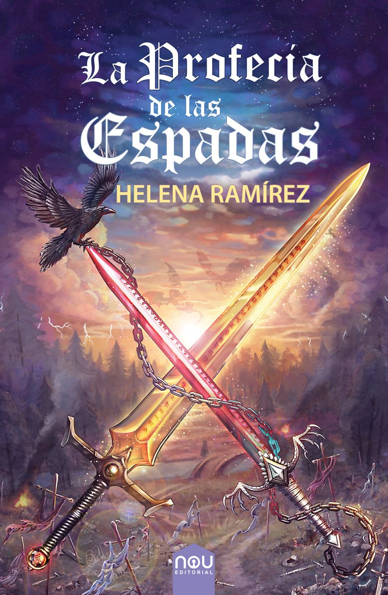 HelenaR27's tweet photo. Por fin puede anunciar algo que tenía muchas ganas de compartir. ¡Publico nueva novela!. La Profecía de las Espadas ya se puede reservar en la store de @NouEditorial, con dedicatoria incluida 😊 (y envío gratis peninsular). Más detalles en el siguiente twit 👇 https://t.co/KCAwb8flh5