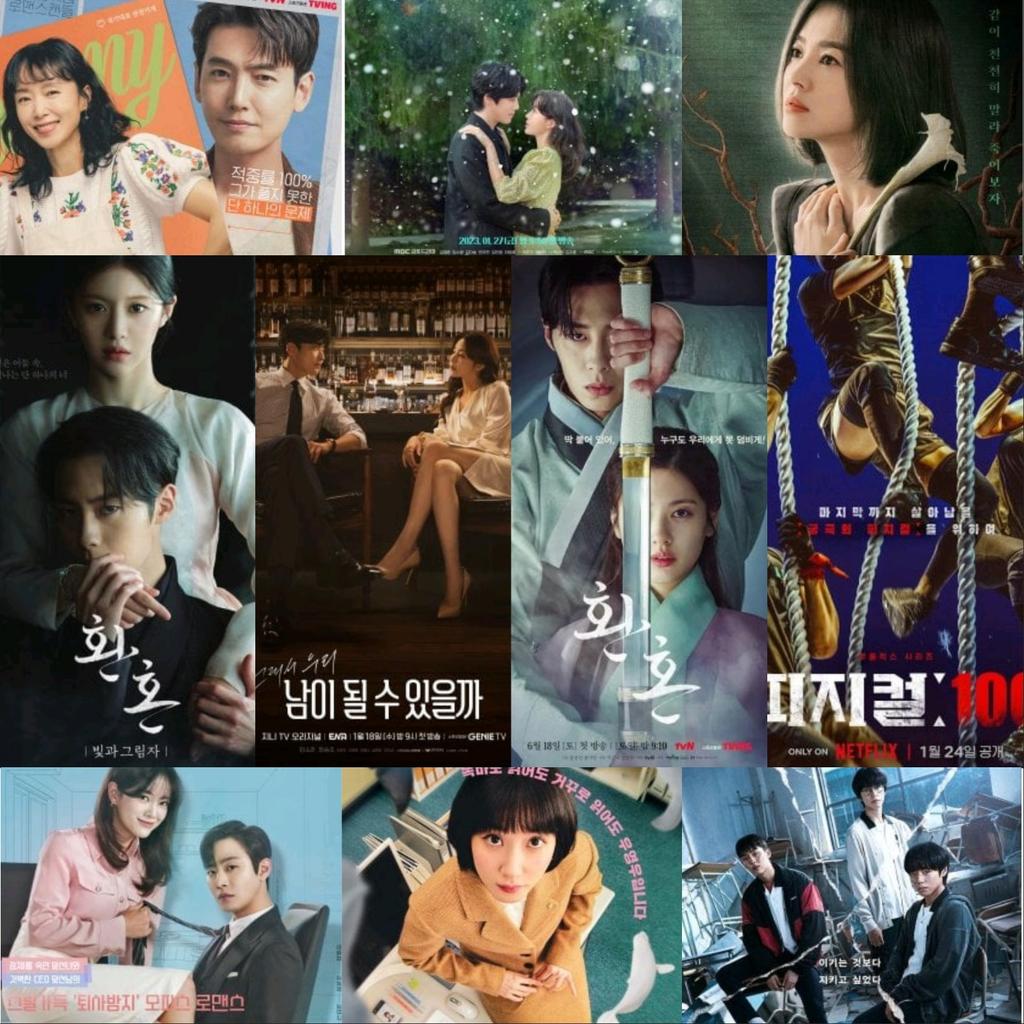 Trending this week #kdramas 
1 #CrashCourseInRomance
2 #KokduSeasonOfDeity
3 #TheGlory 
4 #AlchemyOfSoulsLightAndShadow 
5 #StrangersAgain 
6 #AlchemyOfSouls 
7 #Physical_100 korean show
8 #ABusinessProposal 
9 #ExtraordinaryAttorneyWoo 
10 #WeakHeroClass1