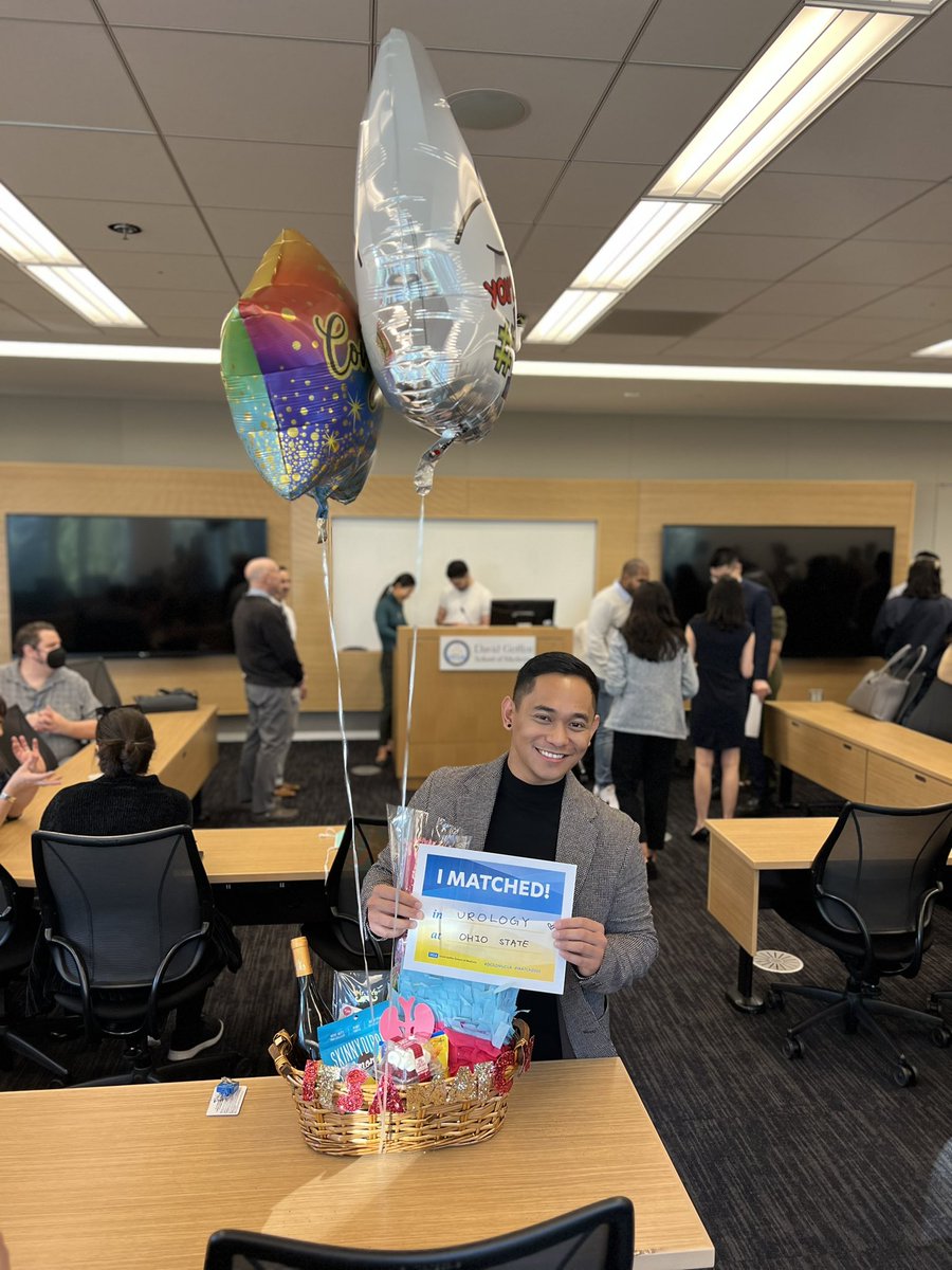 allen_siapno's tweet photo. I matched! I’m so excited to join the @OSU_Urology family for the next 5 years! Grateful to have been supported by friends, family and @UclaUrology throughout this journey. Congrats to everyone who matched today! #UrologyMatch #UroSoMe #Match2023 https://t.co/votcCD7cpY